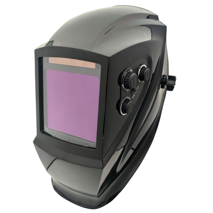 Allyearauto Large Screen True Color Welding Helmet (Goggles and Gloves are Included)